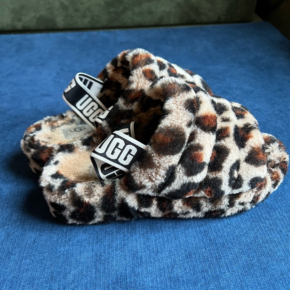 UGG Leopard-print Slippers